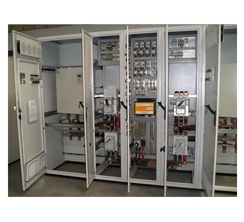 Celdas eléctricas metálicas abiertas mostrando sus componentes